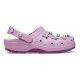 Crocs Klasyczne chodaki z wycięciami kwiatowymi W