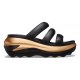 Crocs Mega Crush Metallic Triple Strap